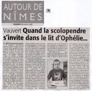 Article Midi Libre 2008